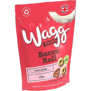 Wagg 125g Bacon Roll Dog Treats