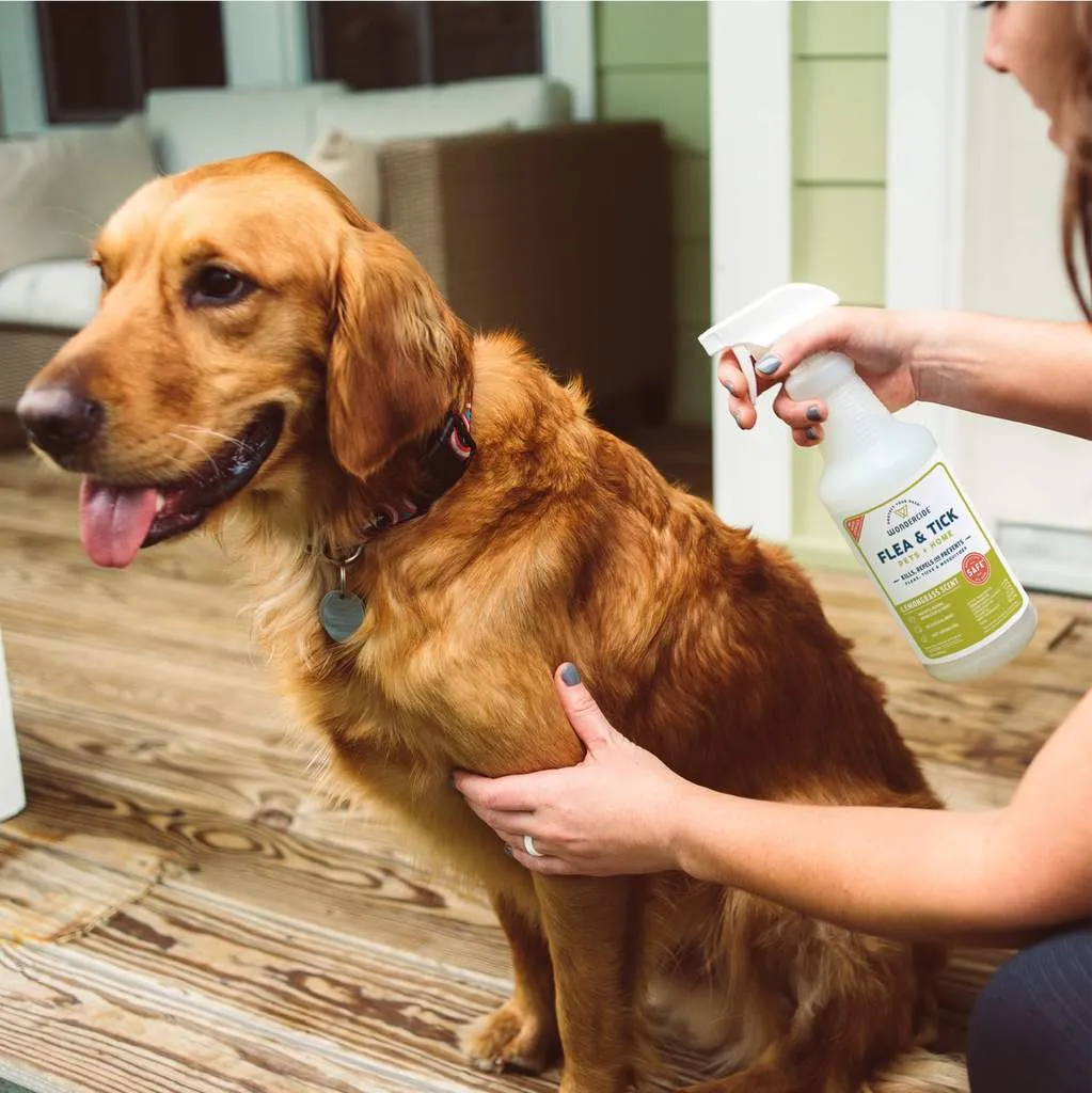 Wondercide Flea & Tick Spray for Pets   Home